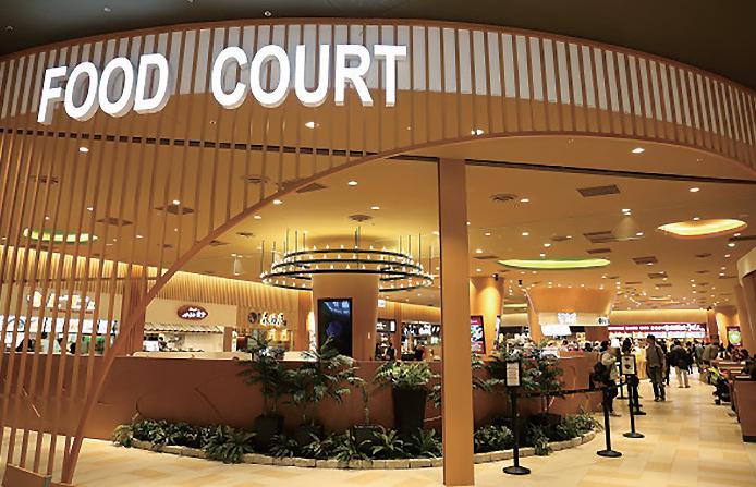 Gaur City Center food court